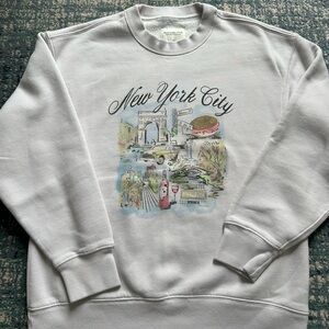 abercrombie • new york city graphic crewneck